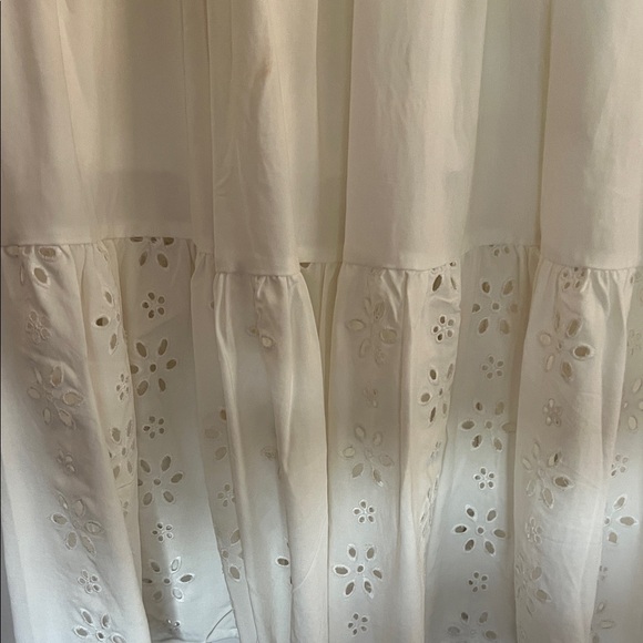 Torrid White Maxi Dress with Eyelet Details - Picture 4 of 5